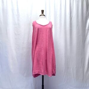 a new day Coral Pink Sleeveless Tank Dress / Cover Up